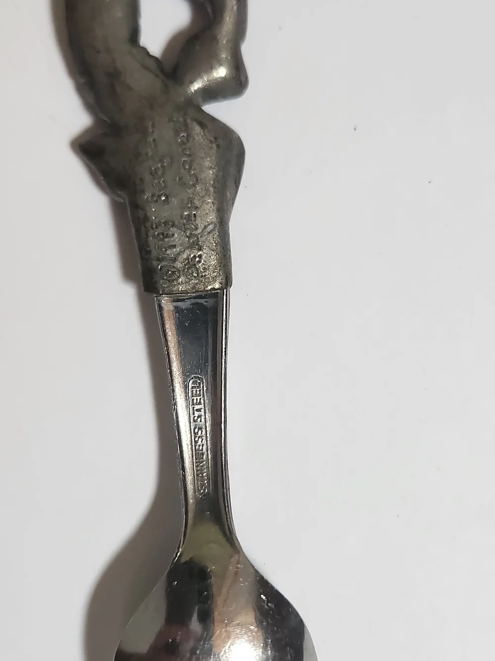 Vintage 1993 Seagull Pewter Children's Collection Baby's First Spoon Giraffe